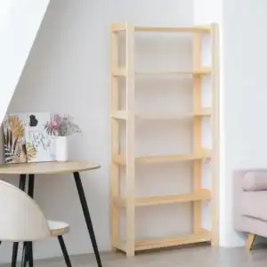 Стелаж дерев'яний Massiv Sando 6 полиць 1800х400х300