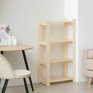 Стелаж дерев'яний Massiv Sando 4 полиць 1200х600х300